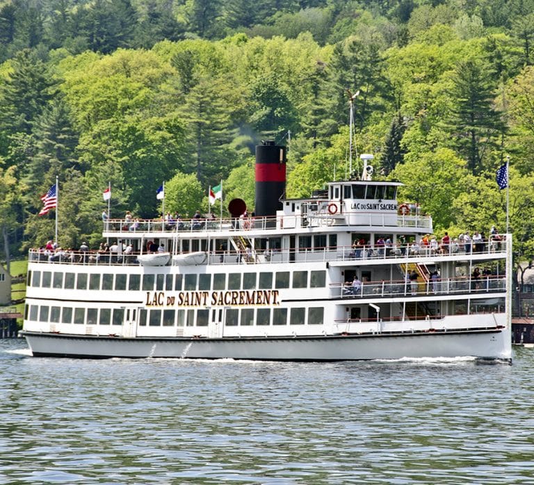 Lac Du Saint Sacrement on Lake George - Lake George Adirondack Camping